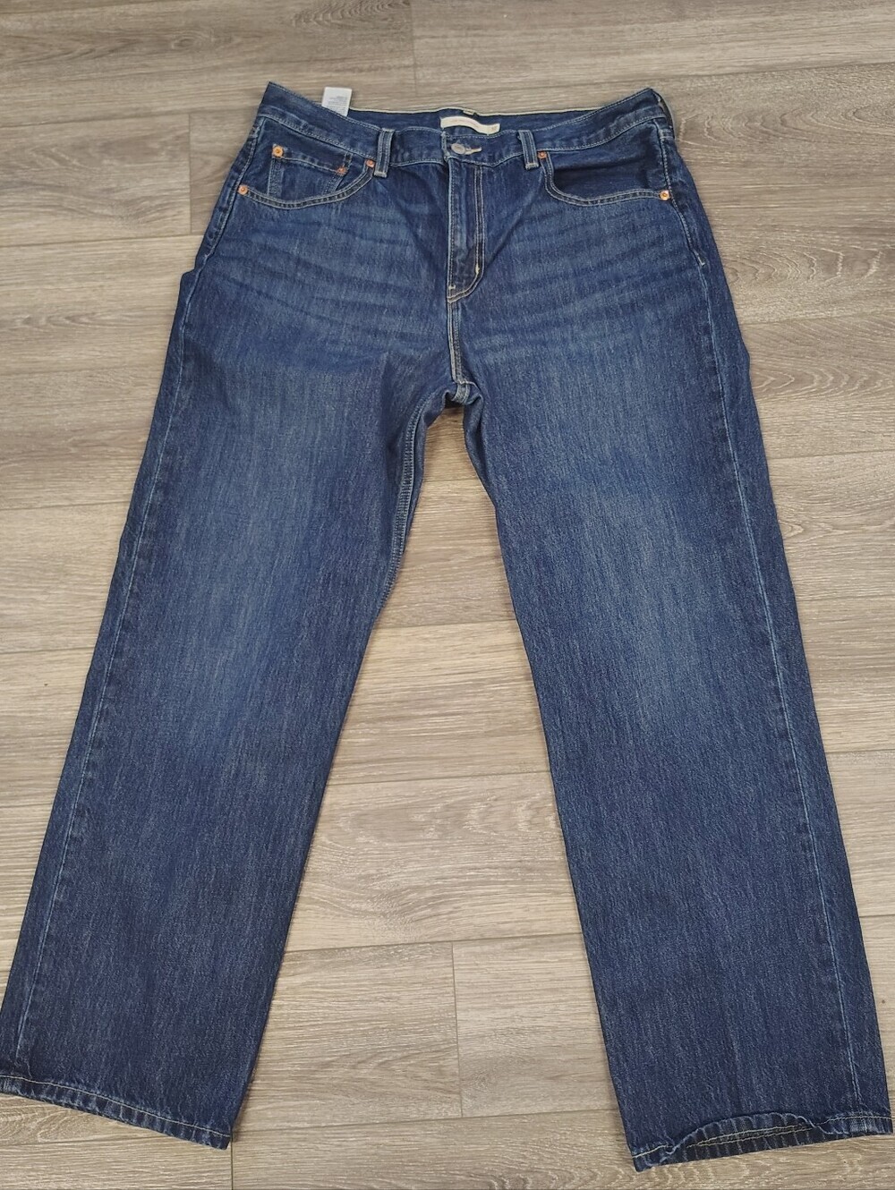 Levi's Relaxed Fit Men's Jeans Size 32 X 30 in Dark Blue Denim